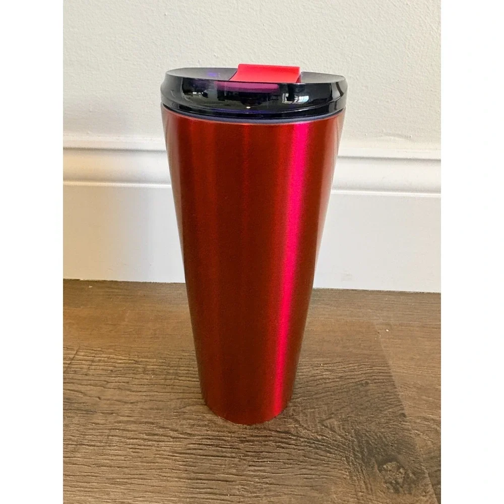 Starbucks 2022 Watermelon Red‎ & Blue Gradient Hot/Cold Stainless Tumbler